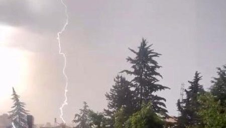 Kastamonu’da Yıldırım Jimnastik Salonunu Yaktı